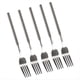 thumbnail image 2 of Tenedores Extensibles, Tenedores Telescópicos para Barbacoa de Acero Inoxidable, 8,7-25,4 Pulgadas, Tenedor de para Postre, Tenedores para Cubiertos de Postre de Fruta, 2 of 5