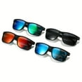 thumbnail image 5 of Lunettes de Sport Polarisées pour Hommes et Femmes, Monture Carrée à Monture Complète Décontractée, Lentille TAC, Matériau PC, pour Conduite, Course, Pêche, Randonnée et Activités de Loisirs Quotidiens, 5 of 5