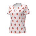 thumbnail image 2 of Naloa Strawberry Print T-Shirts Short Sleeve V Neck Tees for Women Fashion Tops Trendy Lightweight Soft Casual Summer Outfits Clothes, 2 of 5