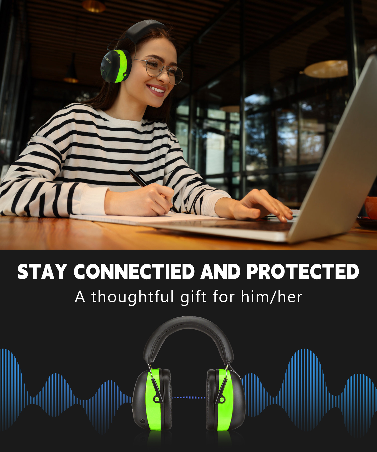 ZOHAN EM037 Bluetooth Noise Reducing Ear Muffs photo 5