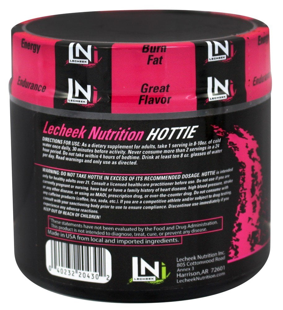 Lecheek Nutrition Hottie Women S Pre Workout Caramel Latte 3 2 Oz Walmart Com Walmart Com