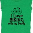 thumbnail image 4 of Inktastic I Love Biking with Daddy Boys or Girls Baby Bodysuit, 4 of 5