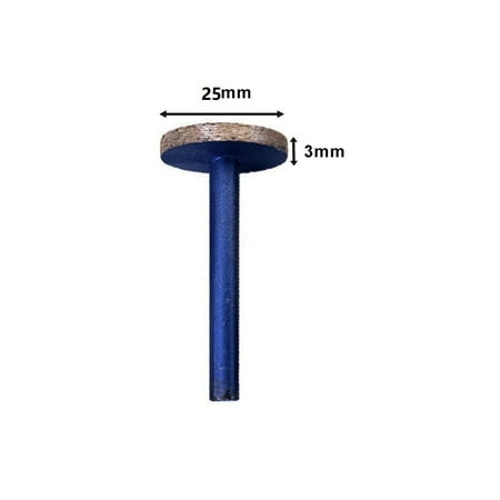 

6mm shank diamond sintered Mounted Points carving grinding head Wheel T-shape