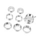 thumbnail image 4 of Kit de 8 soportes para movimiento de reloj, herramientas de relojero, herramientas profesionales de ajuste de precisión, soporte para movimiento de, 4 of 9