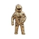 thumbnail image 2 of Figura de cerámica de astronautas, linda figura de astronauta, decoración para inauguración. dorado, 2 of 9