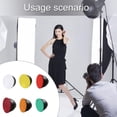 thumbnail image 4 of COOLHOOD 18cm/7inch Diffuser Sock Soft Photography Diffuser Lamps Covers Diffuser Covers Cloth for Rings Light Flashing Light, 4 of 6
