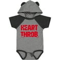 thumbnail image 3 of Inktastic Heart Throb (red) Boys or Girls Baby Bodysuit, 3 of 5