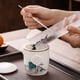 thumbnail image 4 of 2024 New Style Mutton Fat Jade Travel Tea Set - Creative Panda Teacup Set for Outdoor and Home Use - Gift, 4 of 4