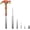 Red, variant on 6 in 1 Multifunctional Floral Hammer & Tool for Christmas, Birthday, Valentine's Day (Red)