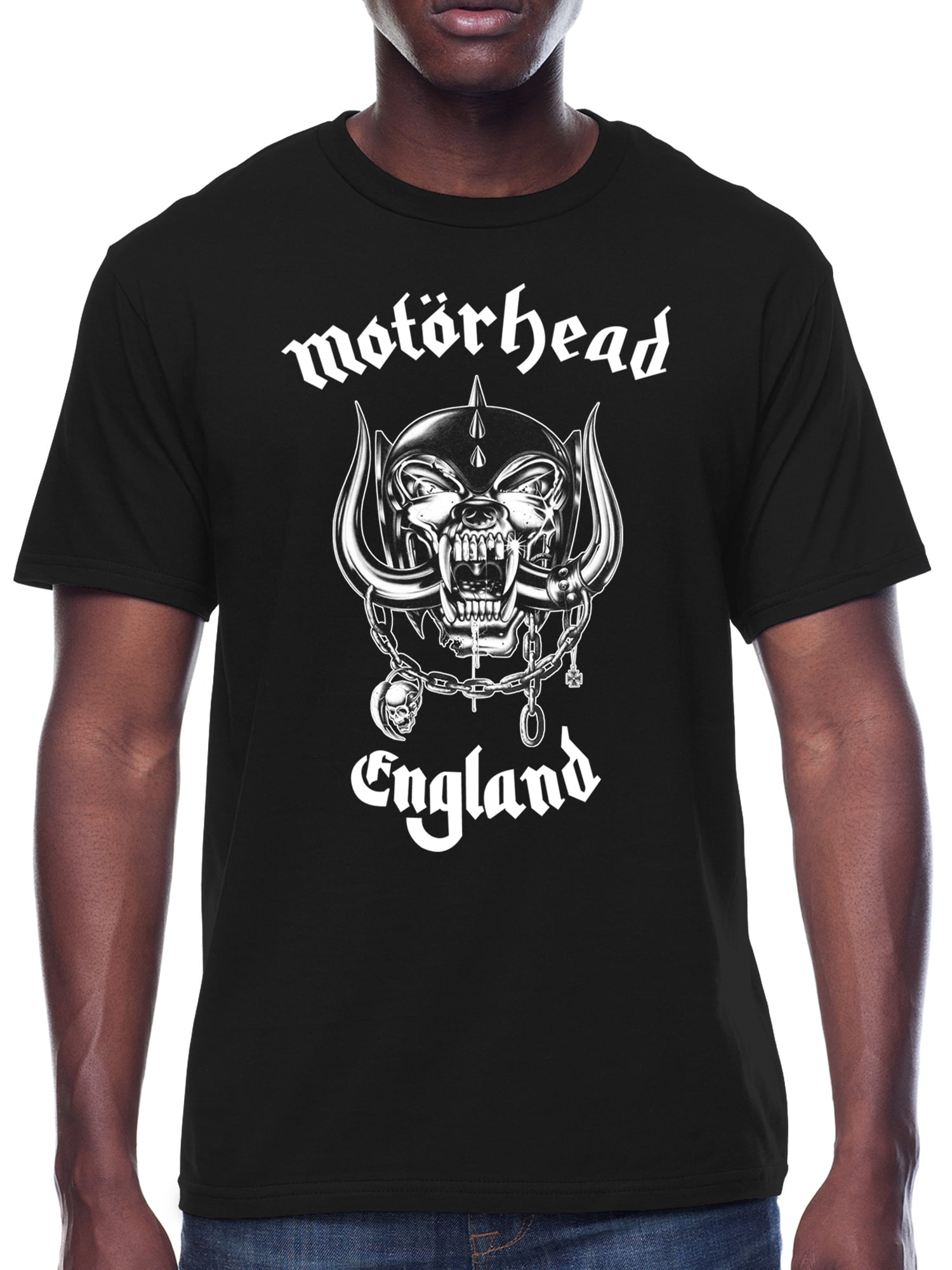 Motorhead Men's & Big Men's Graphic Tee Shirt, Sizes S3XL, Mens Band T