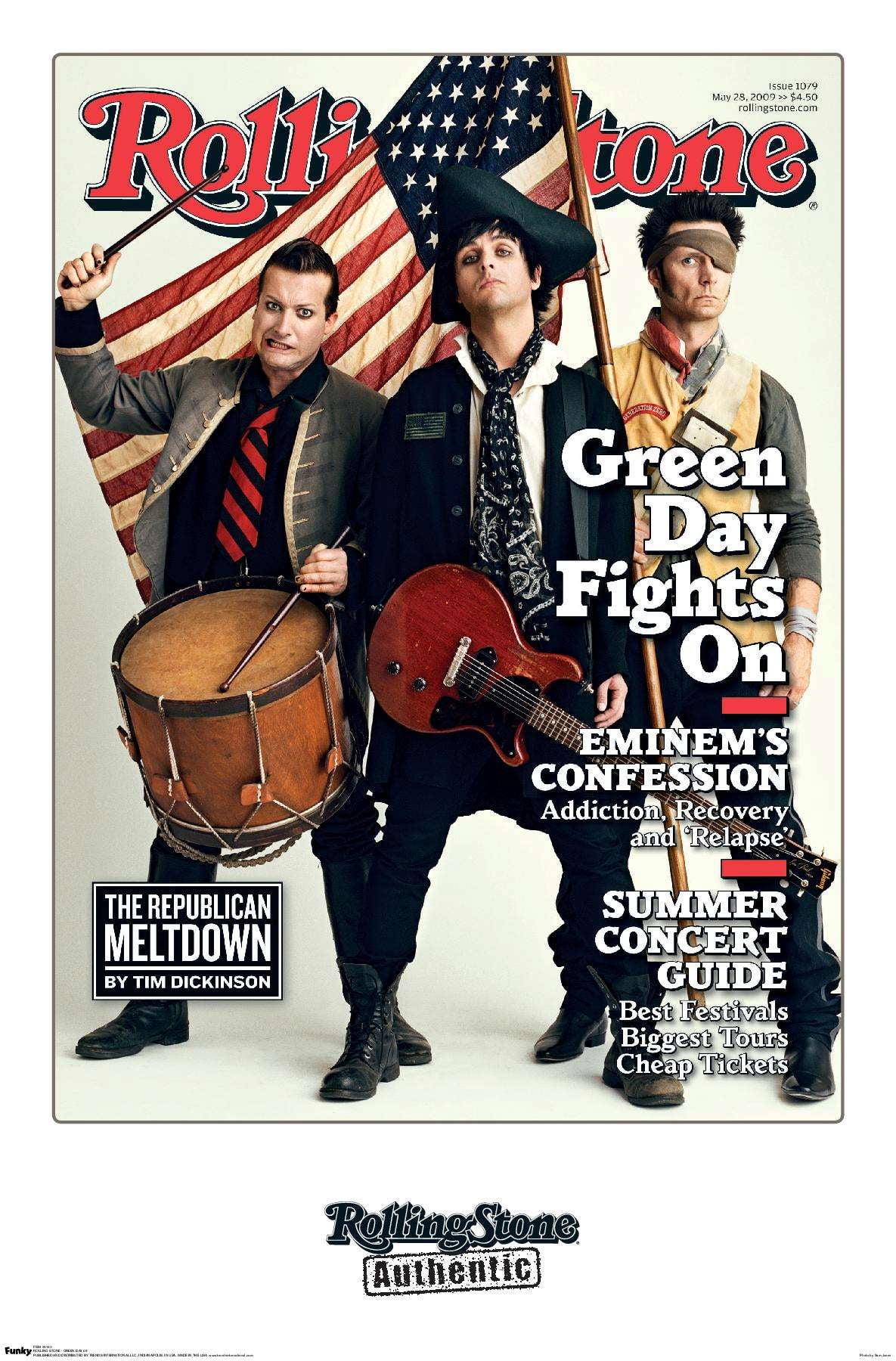 Rolling Stone Magazine Green Day 09 Poster