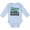 AE-Light Blue, variant on Inktastic Future Kickball Player Boys or Girls Long Sleeve Baby Bodysuit