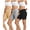 3Pack A, variant on Cotton Underwear for Women Boy Shorts Full Coverage High Waisted Panties Boxer Briefs Packs 3 Pack XL