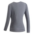 thumbnail image 4 of LEAVINGSUO Long Sleeve Tops Winter USB Third Gear Women Heating Constant Electric Top Keep Warm Plush Fleece Pullover Home Clothing, 4 of 4