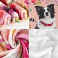 thumbnail image 4 of Border Collie Gifts Border Collie Blankets 50"X60" Dog Throw Blanket for Dog Lovers Mom Dad Flannel Puppy Print Blanket for Couch Sofa Bed Car, 4 of 7