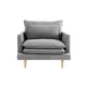 thumbnail image 1 of Sillon individual Euler Gris Claro Kessa Muebles, 1 of 5