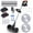 Black, variant on Weed Wacker Battery Powered Electric Brush Cutter, Battery Weed Eater Cordless Grass Trimmer