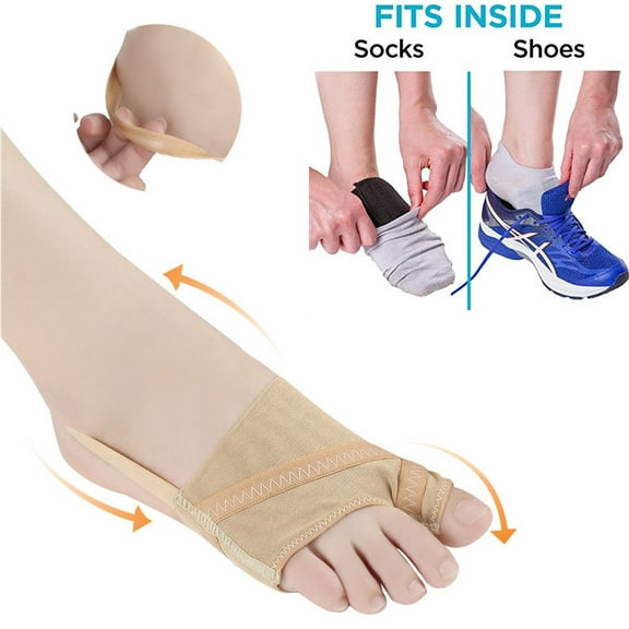 Augper Brace Soft Splint Brace to Correct and Straighten Toe Pain Relief Wrap (S/L)