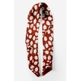 thumbnail image 2 of Bimba Red Ranunculus Floral Pure Silk Printed Head Bandanas Summer Neck Wrap Scarf 40 x 80 Inches, 2 of 6