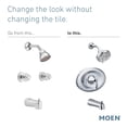 thumbnail image 1 of Moen T2139EPBN Eva Collection Posi-Temp Eco-Performance Tub and Shower Trim Kit Valve Required, Brushed Nickel, 1 of 3
