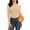 686-Nude, variant on Thermal Tops for Women V Neck Lace Fleece Long Sleeve Shirt Warm Base Layer Thermal Underwear Tops