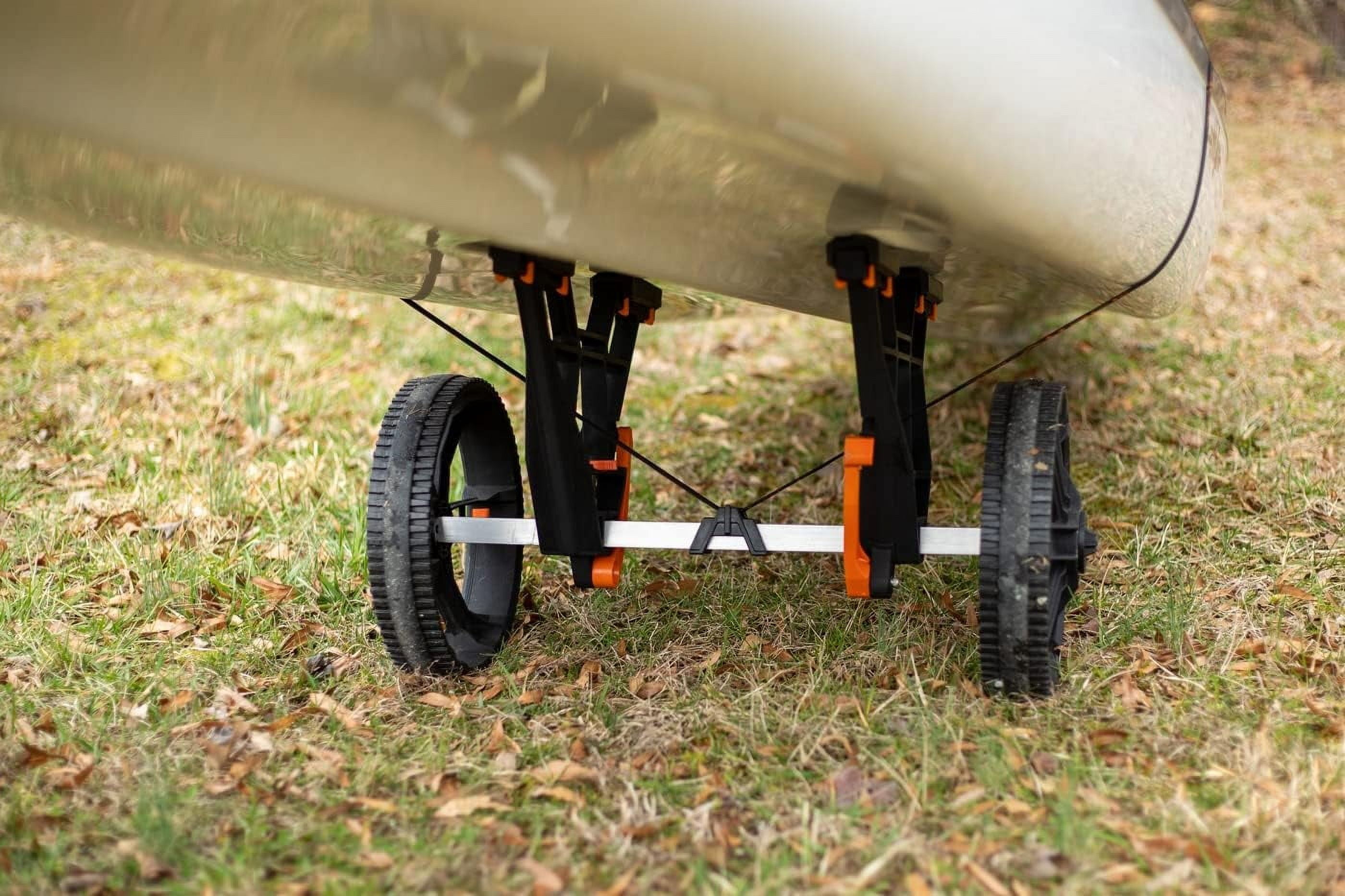 YakAttack TowNStow Bunkster Kayak Cart - Easy Assembly Collapsible Kayak Adjustable Transport Carrier Dolly | Kayak Fishing Accessories