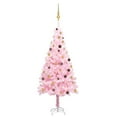 thumbnail image 5 of vidaXL Artificial Pre-lit Christmas Tree with Ball Set Party Decoration PVC, 5 of 20
