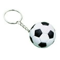 thumbnail image 1 of Football Souvenir Key Chain - Faux Leather Keyrings Soccer Keychain 9CH2, 1 of 8