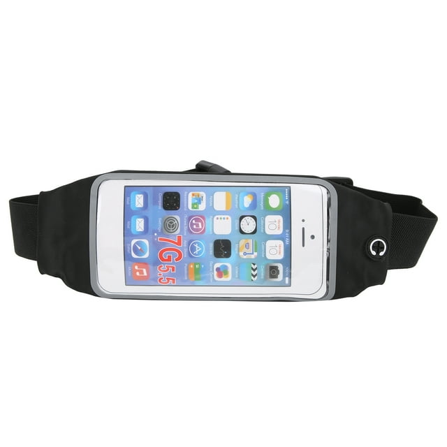 Riñonera impermeable para teléfono con pantalla táctil, riñonera impermeable para teléfono con pantalla táctil, cinturón deportivo, funda para teléfono con pantalla táctil, riñonera para correr al aire libre diseñada para durar Jadeshay A