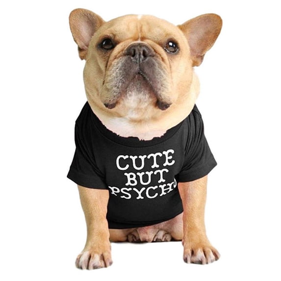 Dog Vest Breathable Thin Letter T-shirt For Small Dogs Summer Pet Clothes French Bulldog Costume Cat Clothing Dropshipping