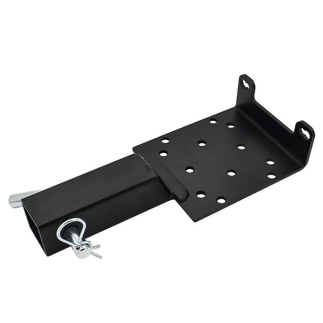 Plaque de Montage pour Treuil avec Récepteur de 2 Pouces, Support Universel pour Treuil de Remorque pour ATVs, UTVs