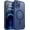 deep blue, variant on Magnetic Case for iPhone 12 Mini, MagSafe Compatible, Black