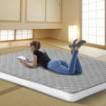 SLSY Futon Mattress, Extra Thick Padded Japanese Floor Mattress Quilted