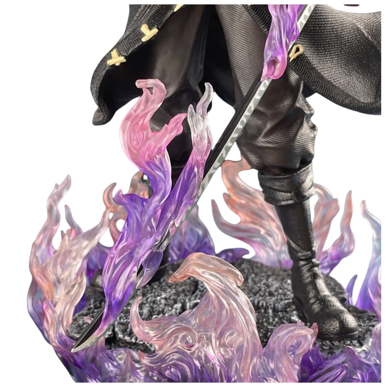 Dxuioz Anime Action PVC Figure Enma Roronoa Zoro Figure Character Model Ornaments Statue Collection Desktop Decoration Gift Creative