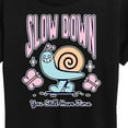 thumbnail image 3 of Instant Message - Slow Down Still Have Time - Women's Short Sleeve Graphic T-Shirt, 3 of 6