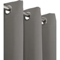thumbnail image 3 of Luxury Ava Blackout Weave Curtain Panels With Tie Backs Pair (Set Of 2), 3 of 6