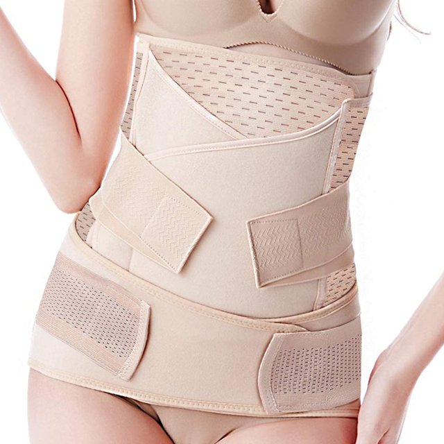 Paquete Abdominal de recuperación de apoyo posparto, banda para el vientre, cinturón pélvico para la cintura, ropa Formal posnatal moldeadora del cuerpo Ormromra LL-0853-1