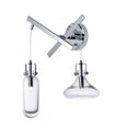 thumbnail image 1 of ET2 E24310-18PC Kem 2-Light Wall Sconce, Polished Chrome, 1 of 1