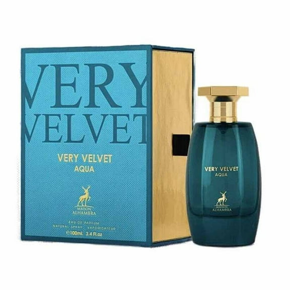 Maison Alhambra Unisex Very Velvet Aqua EDP Spray 3.4 oz Fragrances 6291108736616