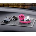 thumbnail image 4 of Almohadilla antideslizante para tablero de coche, para llaveros de teléfono celular, soporte para gafas de sol, nueva alfombrilla hecha a mano con diamantes de imitación de cristal para navegación, te, 4 of 5