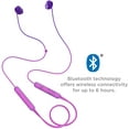 thumbnail image 3 of TCL Bluetooth Sports In-Ear Headphones, Purple, SOCL200BTPP, 3 of 4