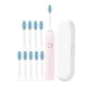 thumbnail image 4 of Cepillo de dientes eléctrico para adultos | 10 cabezales de cepillo de repuesto | 6 modos de limpieza | Limpieza profunda y eliminación de manchas | USB recargable | Resistente al agua IPX7 | Carga, 4 of 8