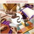 thumbnail image 6 of Uxcell 1-Pack Extra Wide Single Fold Bias Tape, 1 Inch x 55 Yards Satin Bias Tape for Sewing/Quilting/Hemming [Brown], 6 of 6