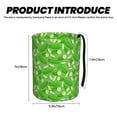 thumbnail image 3 of Honeii Green Cucumber Print Waterproof Car Trash Can,Waterproof Portable Collapsible Trash Can,Garbage Container fits Most Cars,SUVs,and Trucks, 3 of 7