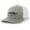 Pike, Silver/White, variant on Saltwater Fish Redfish Deep Sea Fishing Sihouette Script Mens Embroidered Mesh Back Trucker Hat Baseball Cap, Black/Black