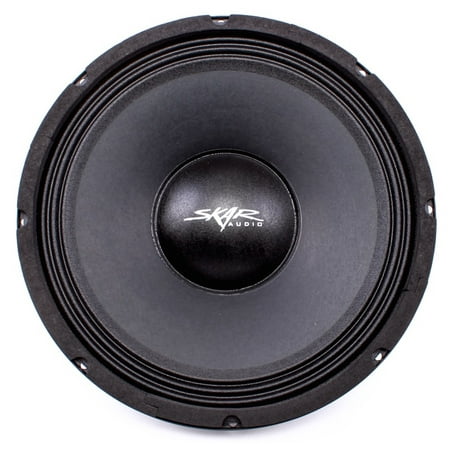 - Skar Audio FSX10-8 400-Watt Single 10-Inch 8 Ohm Mid-Range Loudspeaker