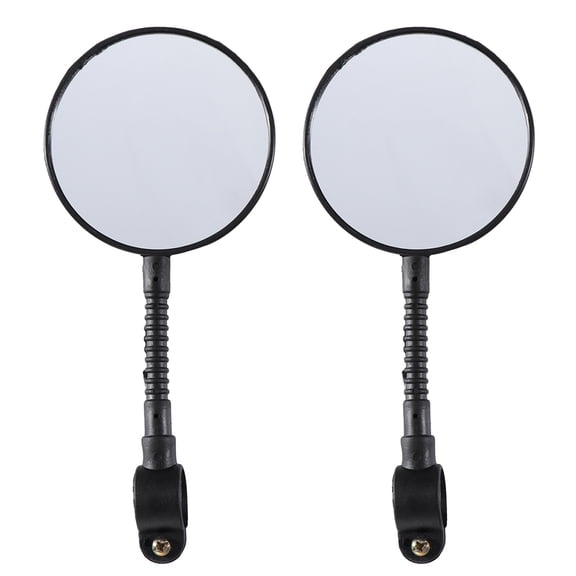 Masteelf 1pc Flexible Bike Rearview Mirrors Cycling Road Handlebar Rearview Mirror Safe Mirror Accessories