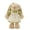 Brown, variant on Floral Dress Rabbit Plush 12 inch Soft Stuffed Bunny Doll Cute Cuddle Companion for Girls Home Decoration Birthday Holiday Gift Brown