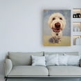 thumbnail image 3 of Trademark Fine Art 'Molly White Dog' Canvas Art by Lucia Hefferna, 3 of 3