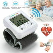 Blood Pressure Wrist Monitor,Digital Tensiometro BP Machine Wrist Cuff Automatic Home Gauge Tester